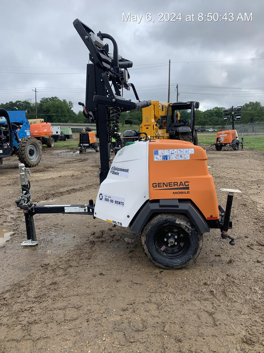 2023 Generac MLT2 Diesel, Flex Switch 120V Input, Powerzone Controller, 
(4) 320W LED Lights, 4kW Generator, 39.9 Gal Fuel Tank, 2" Ball, T3