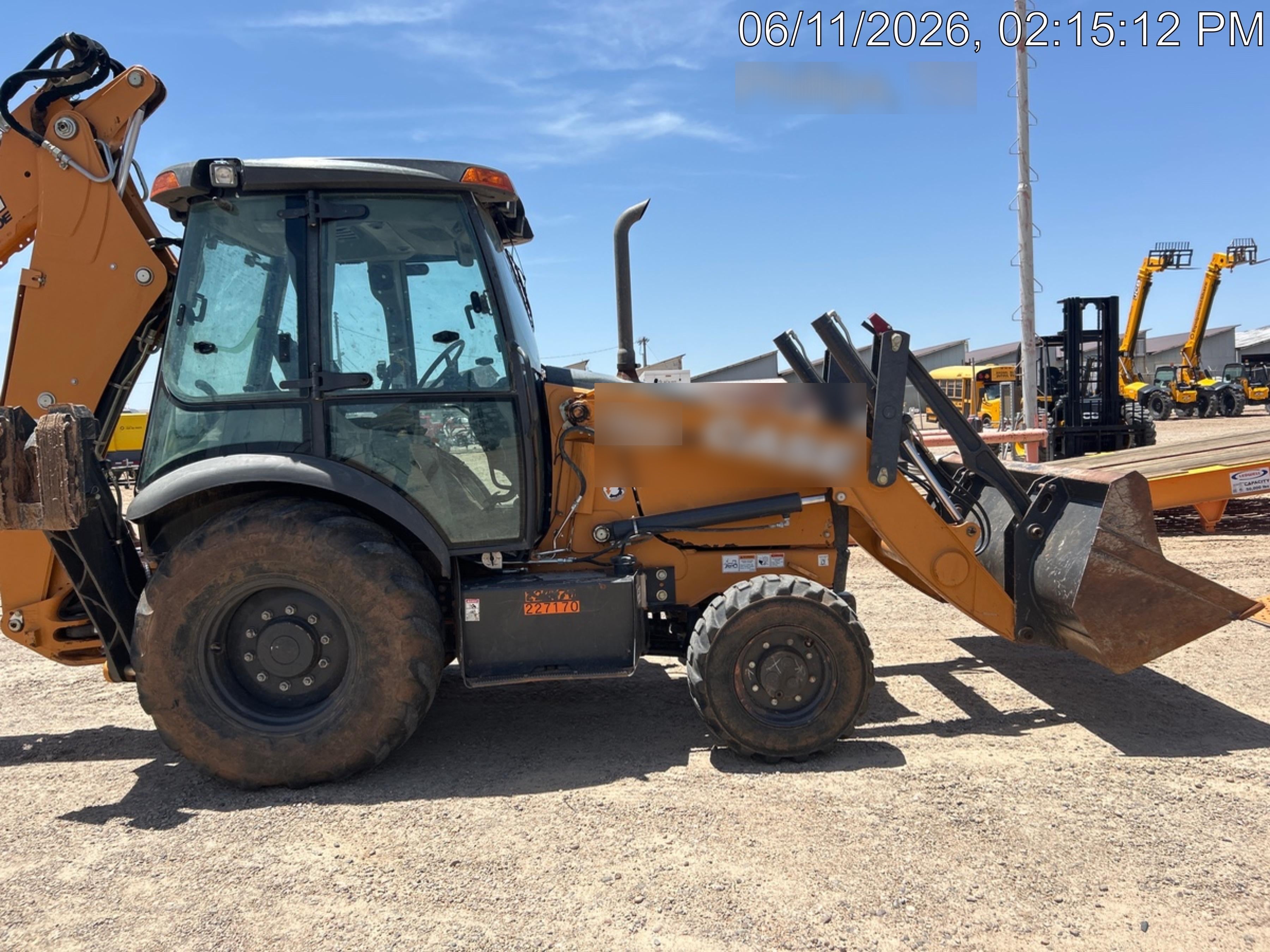 2022 CASE 580N EP - Extendable Backhoe