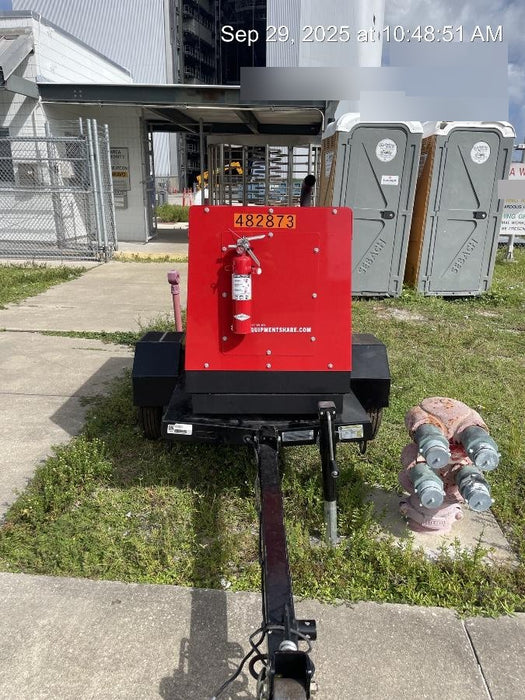 2024 Shindaiwa DGW400DML Kubota D902 Engine, 23 HP, Dual Op Welder, Wire, Arc, Droop Stick, Tig, and CC Stick Functionality, Simulphase, 3 Phase and 1 Phase Gen Output, Single Axle NB Trlr, Slr Trckl Chrg 12V 12W, Fire Ext, T3