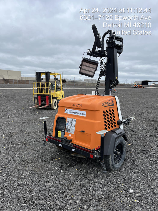 2023 Generac MLT2 Diesel, Flex Switch 120V Input, Powerzone Controller, (4) 320W LED Lights, 4kW Generator, 39.9 Gal Fuel Tank, 2" Ball, T3