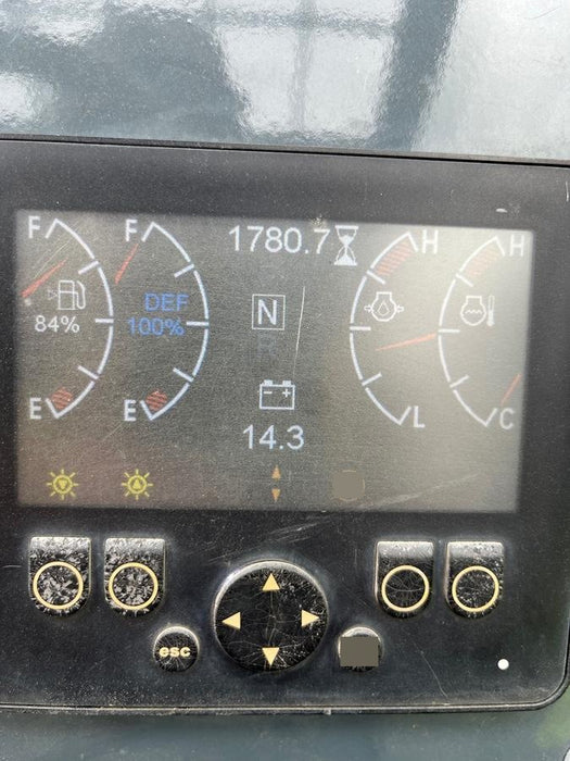 2018 Manitou MTA10055 Manitou MTA 10055 w/Cab/Heat/AC, Work Lights/Strobe, Aux Hyd, Solid Tires, Lift Hook, 66" Carriage, 60" Forks