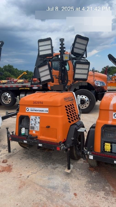 2023 Generac MLT2 Diesel, Flex Switch 120V Input, Powerzone Controller, 
(4) 320W LED Lights, 4kW Generator, 39.9 Gal Fuel Tank, 2" Ball, T3