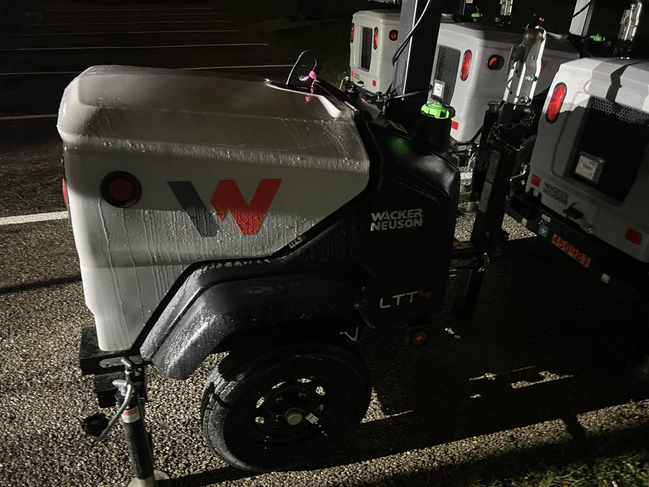 2024 Wacker Neuson LTT4 Diesel, Kohler KDW702, Deep Sea Controller, Auto Start, LED 320W, Bypass Outlet, T3