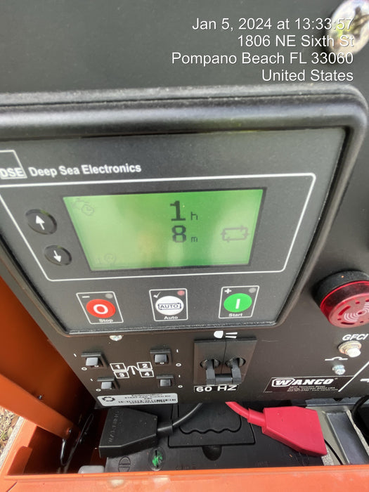 2023 Wanco WLTT-4MM4K Diesel, Deep Sea Controller, Shore Power Plug, Auto Start, (4) 350W LED Floodlights, 4kW Generator, 60 Gal Fuel Tank, 2" Ball, T3