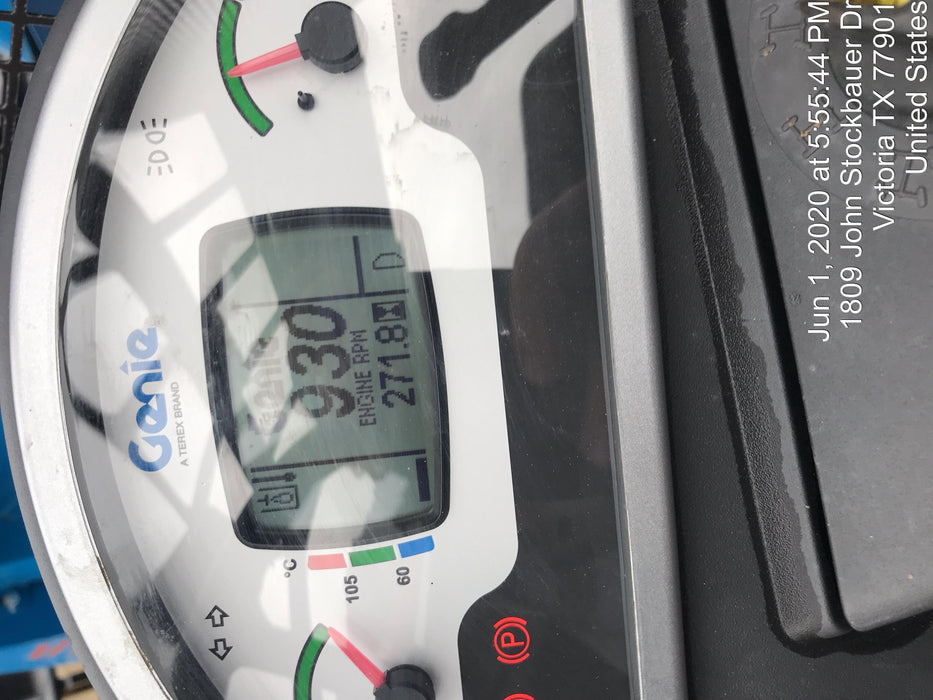 2018 Genie GTH-5519 Genie GTH-5519 Telehandler w/Open ROPS, 48" Carriage/Forks, Solid RT Tires, Work Light Package