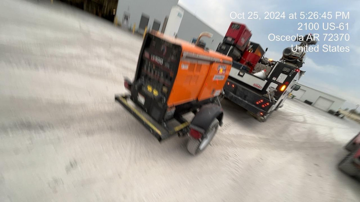 2023 Lincoln Electric LE400 Kubota V1505, Trlr, Cable Rack, Light Kit, ES Decals, T3