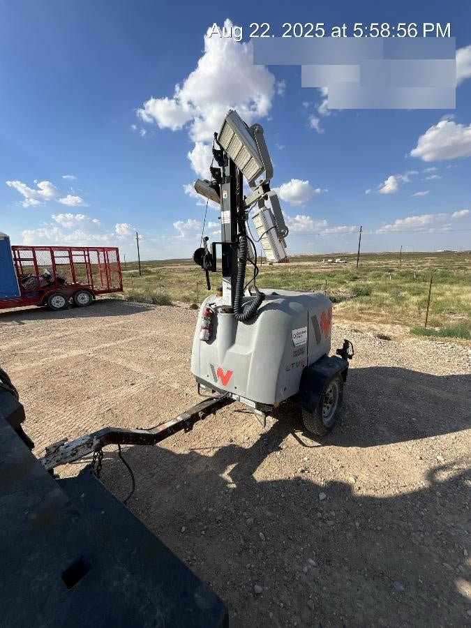 2019 Wacker Neuson LTV6K-LED LTV6K Light Tower, LED 300W, Telematics EQ SH Kubota