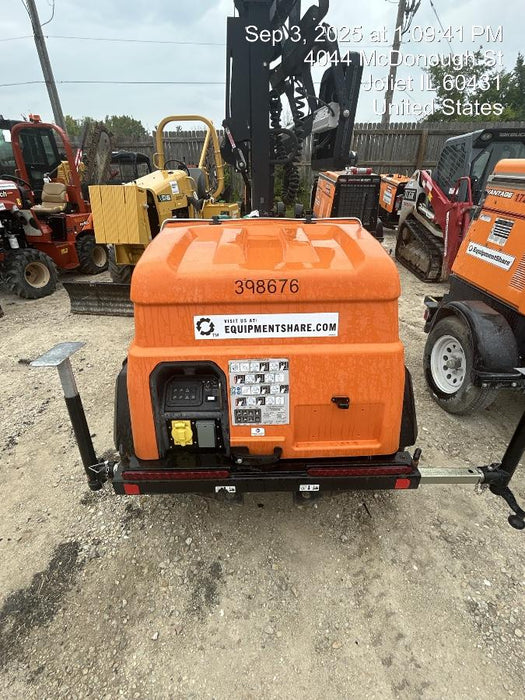 2024 Generac MLT2 Diesel, Flex Switch 120V Input, Powerzone Controller, 
(4) 320W LED Lights, 4kW Generator, 39.9 Gal Fuel Tank, 2" Ball, T3