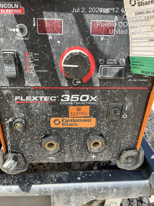 2023 LINCOLN ELECTRIC FLEXTEC 350X