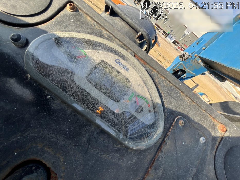 2018 Genie GTH-844 Genie GTH-844 w/ROPS, Work Lights, Solid Tires, RH Cab Mesh, Beacon, 60" Carriage and Forks