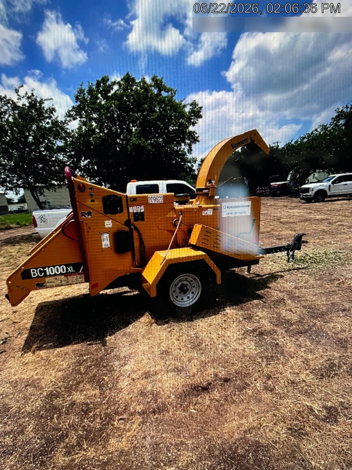 2022 VERMEER BC1000XL Diesel