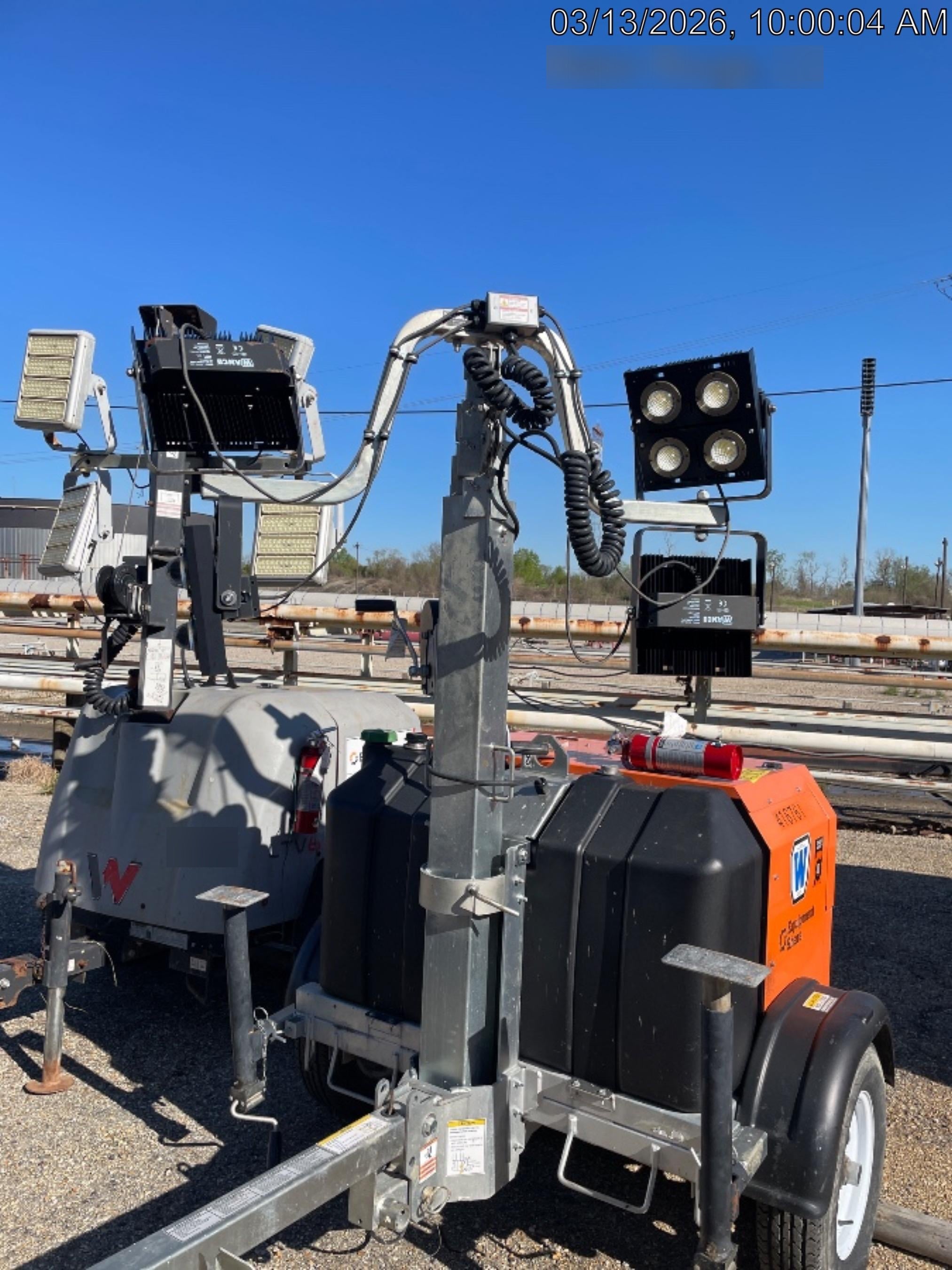 2024 Wanco WLTT-4MM4K Diesel, Deep Sea Controller, Shore Power Plug, Auto Start, (4) 350W LED Floodlights, 4kW Generator, 60 Gal Fuel Tank, 2" Ball, T3