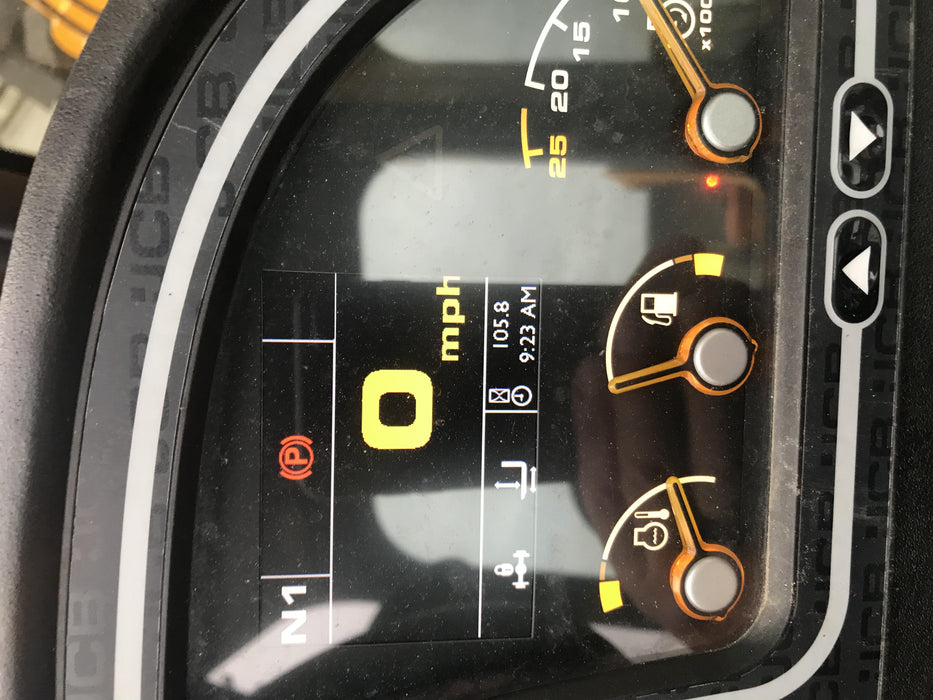 2020 JCB 510-56 Canopy, Solid Tires, Work Lights, Beacon, Aux Hydraulics, Back up Alarm, Lifting Eye, ES Decals