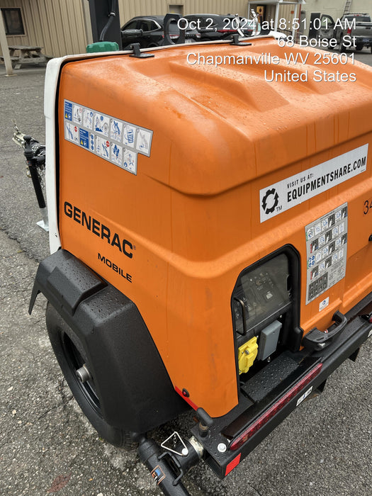2023 Generac MLT2 Diesel, Flex Switch 120V Input, Powerzone Controller, (4) 320W LED Lights, 4kW Generator, 39.9 Gal Fuel Tank, 2" Ball, T3
