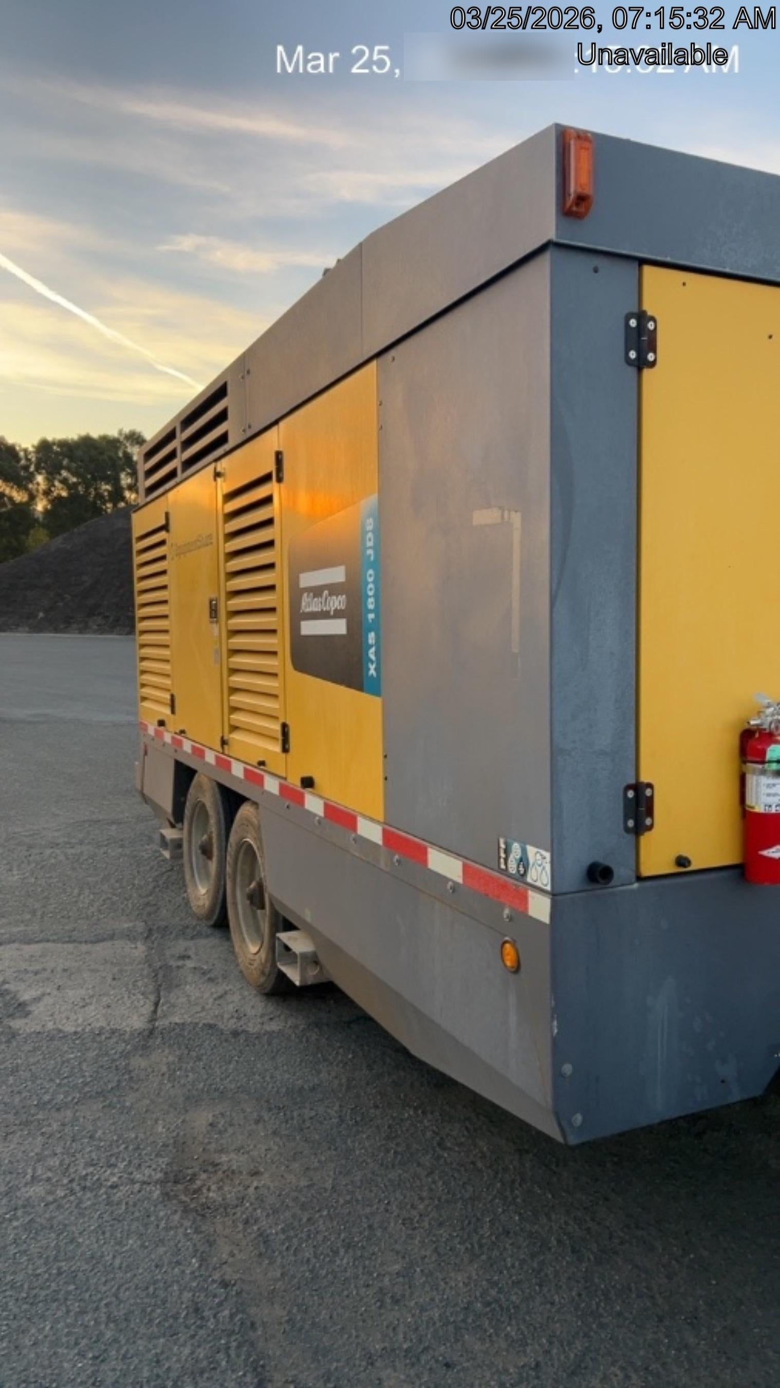 2021 ATLAS COPCO XAS 1800