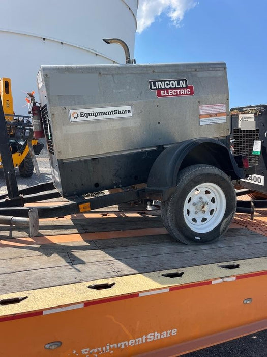2019 Lincoln Electric Vantage 322 Welder Ready-Pak 3, Two wheel trailer, Fender and Light kit, Cable Rack