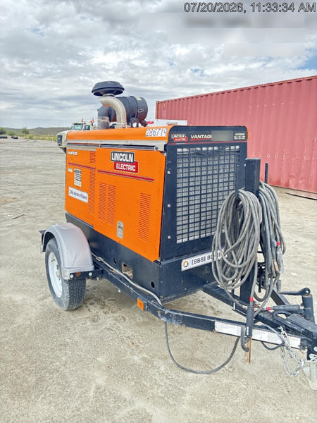 2022 Lincoln Electric Vantage 549X Crosslink Technology, Trailer Mounted, ES Decals, T3