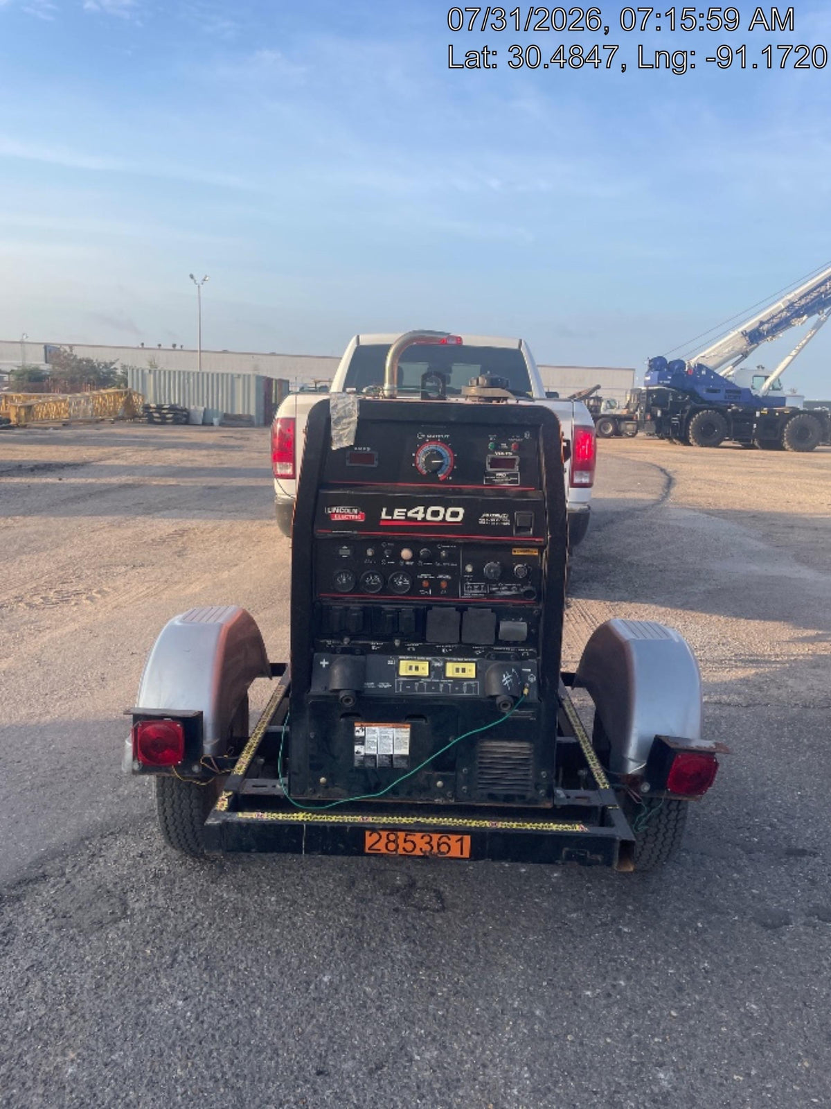 2022 Lincoln Electric LE400 Kubota V1505, Trlr, Cable Rack, Light Kit, ES Decals, T3