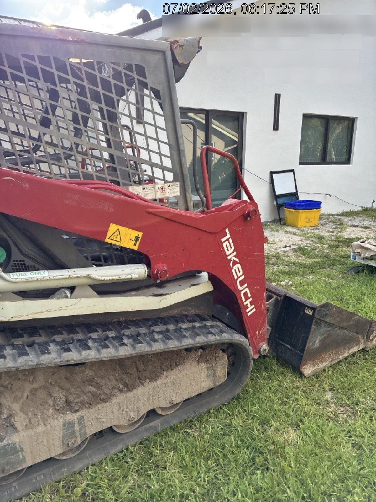 2020 Takeuchi TL6R Canopy, Manual QC
