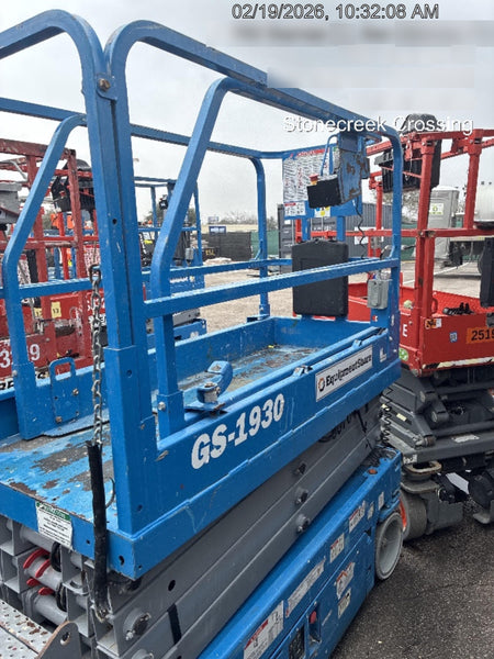 2019 Genie GS-1930 Fixed rails with chain Entry