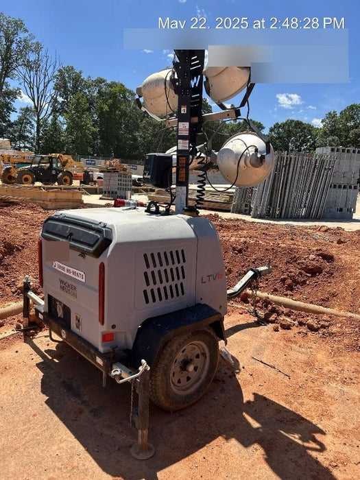 Wacker Neuson LTV6K-MH Power mast, 1100W MH, Fuel Sensors, Wiring Harness