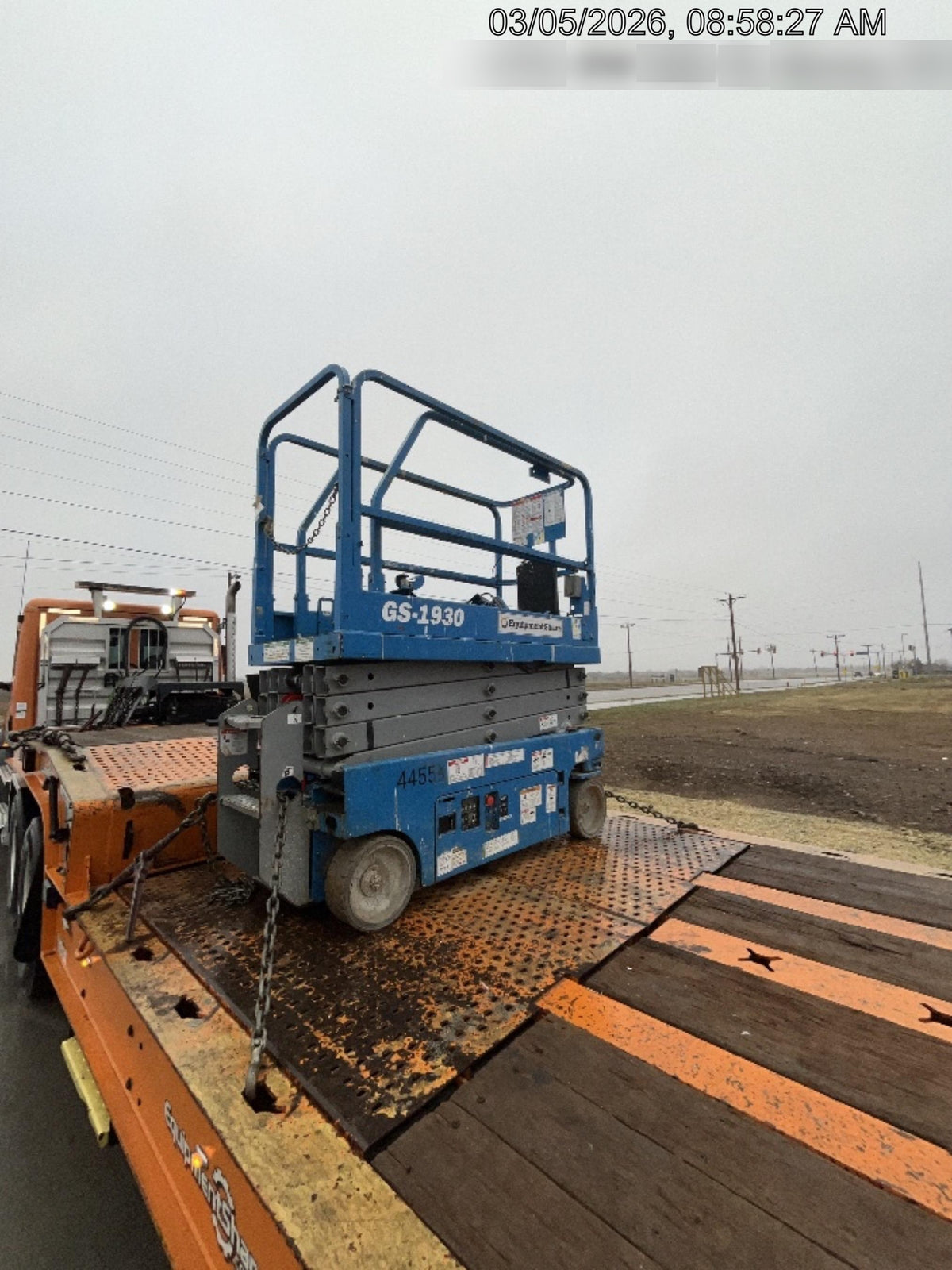 2019 Genie GS-1930 Fixed rails with chain Entry