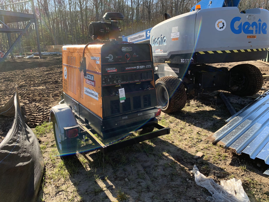 2022 Lincoln Electric Vantage 549X Crosslink Technology, Trailer Mounted, ES Decals, T3