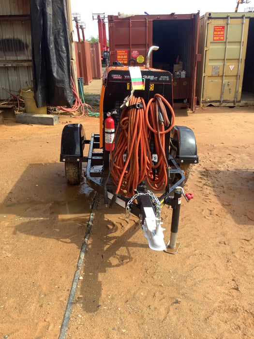 2021 Lincoln Electric Vantage 322 Vantage 322 Ready Pak 3 w/ Telematics & Decals, ORANGE (includes trailer, cable rack, fender light kit)