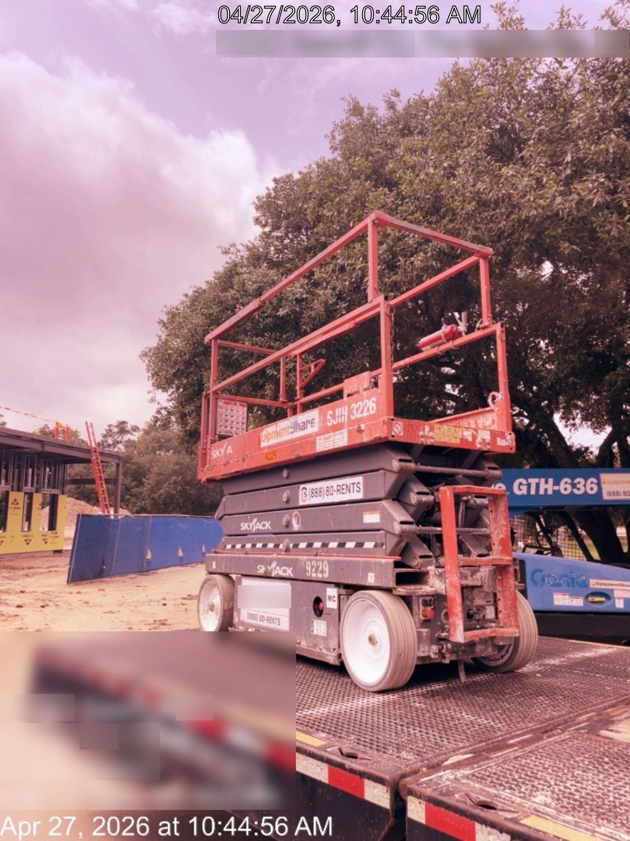 2018 Skyjack SJIII-3226 Skyjack SJIII3226 Scissor Lift w/Trojan Batteries