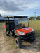 2021 Kubota RTV-X1140W-H Plastic Canopy, Windshield Acrylic Clear, LED Strobe Light, Wire Harness Kit, Back up Alarm