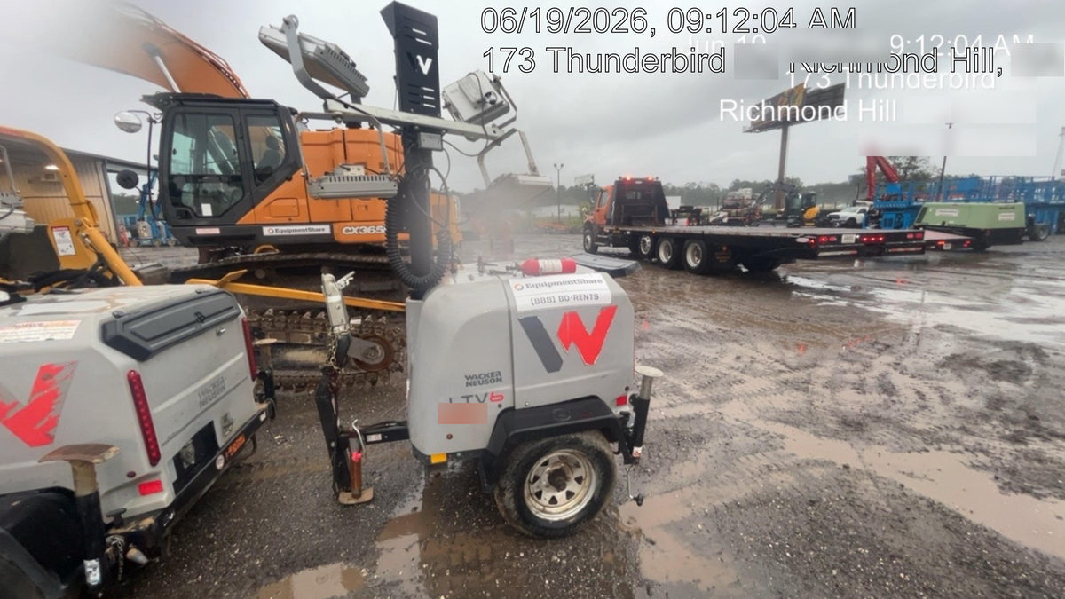 2019 Wacker Neuson LTV6K-LED Standard LED Towable Light Tower w/None