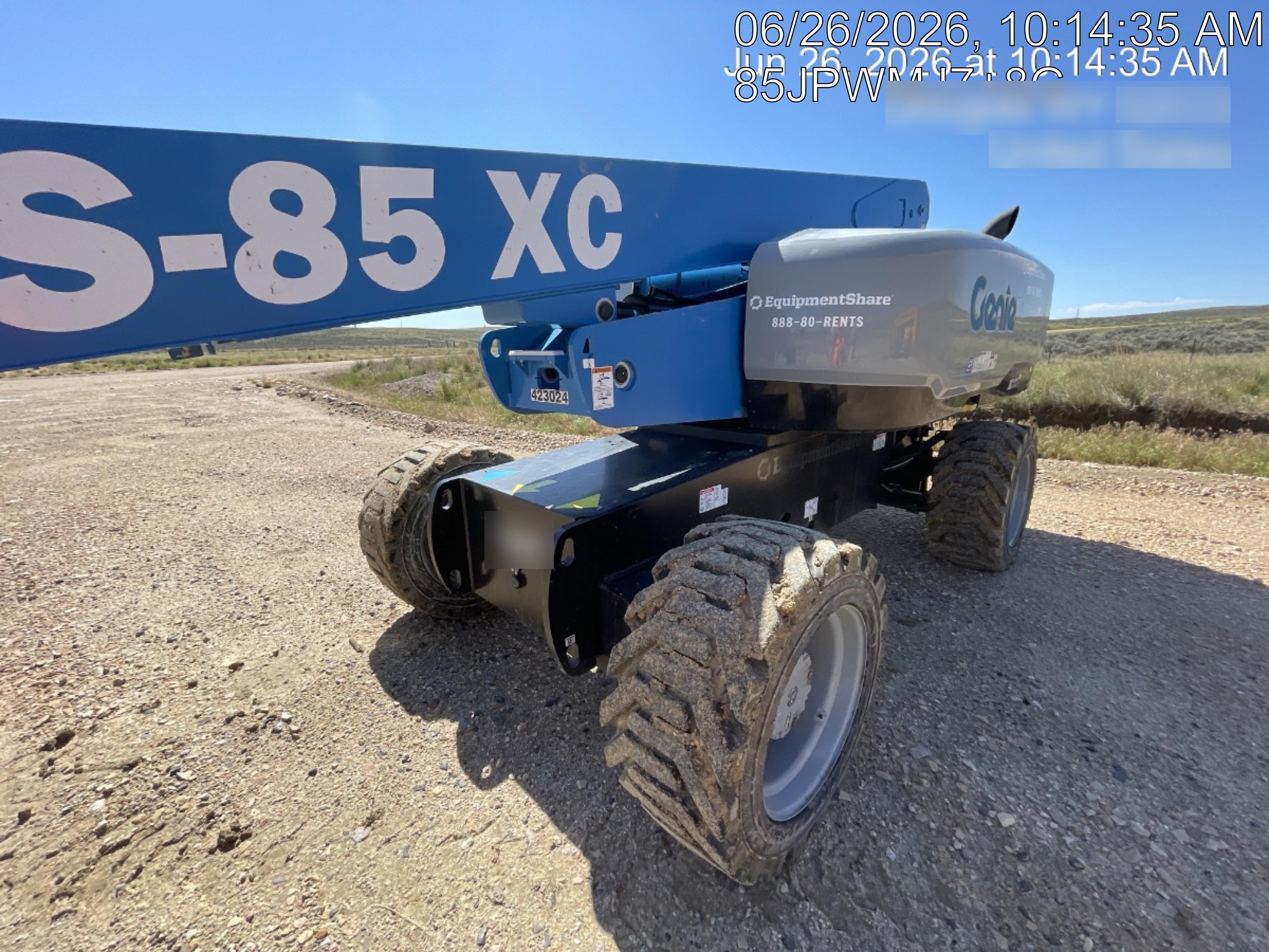 2024 GENIE S-85 XC