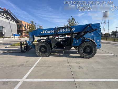 2017 Genie GTH-1056 Genie GTH1056, Solid Tires, 60" carriage, Light Kit, Open ROPS