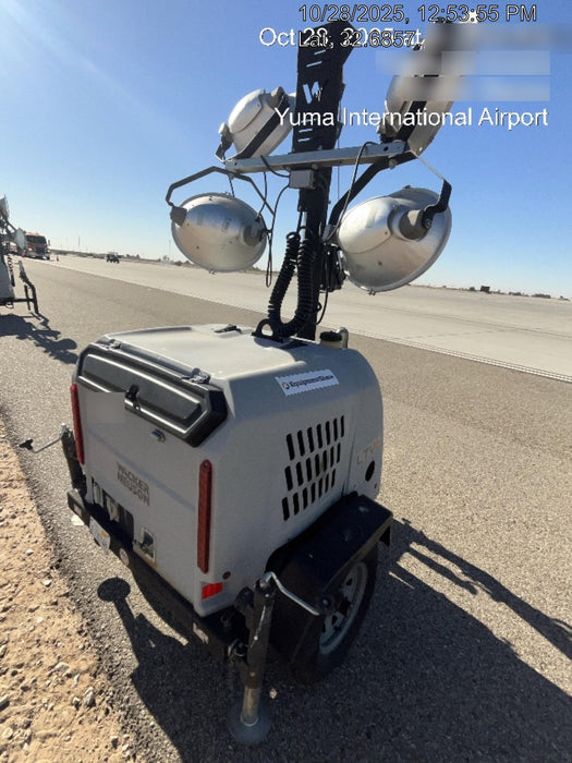 2019 Wacker Neuson LTV6L-MH Wacker Neuson LTV6L Mobile Light Tower w/Fuel Level Sensor Installed