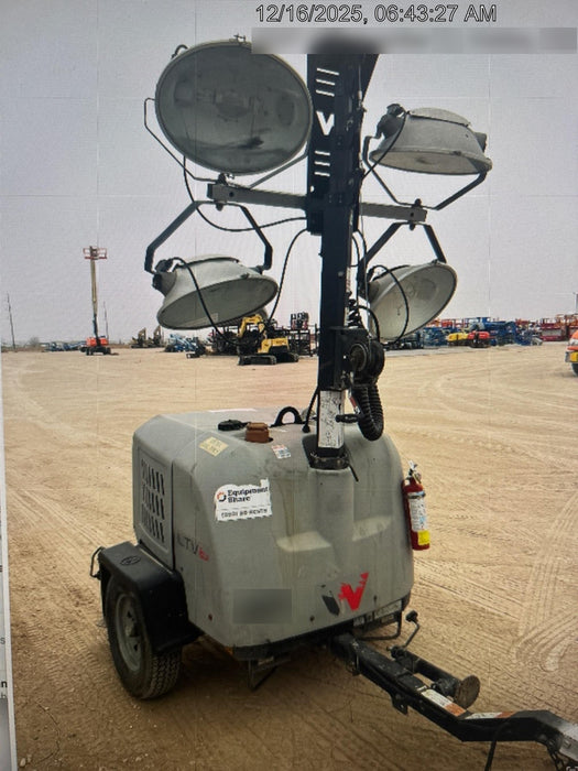 2019 Wacker Neuson LTV6L-MH Wacker Neuson LTV6L Mobile Light Tower w/Fuel Level Sensor Installed