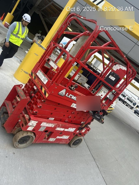 2021 Lgmg AS1932E Electric Drive, Solid Non Marking Tires, Dual Beacons