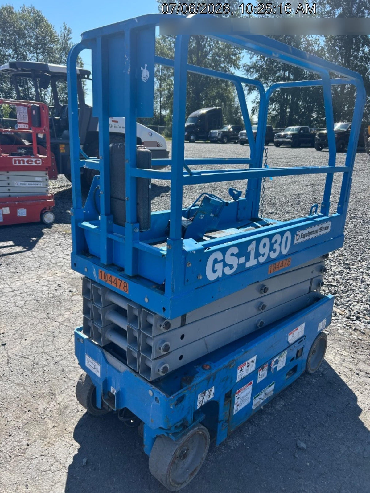 2020 Genie GS-1930 Standard Machine, 800W Inverter
