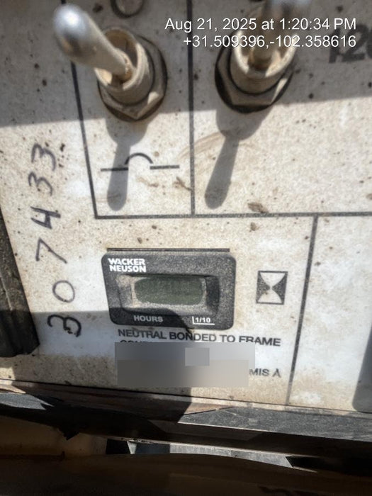 2018 Wacker Neuson LTV6L-MH Wacker Neuson LTV6L Mobile Light Tower w/Fuel Level Sensor Installed