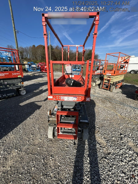 2024 Skyjack SJ3219 Electric Drive, Sld NM Tires, DBcns, RFRails, Power to Platform, T3 + Access Control