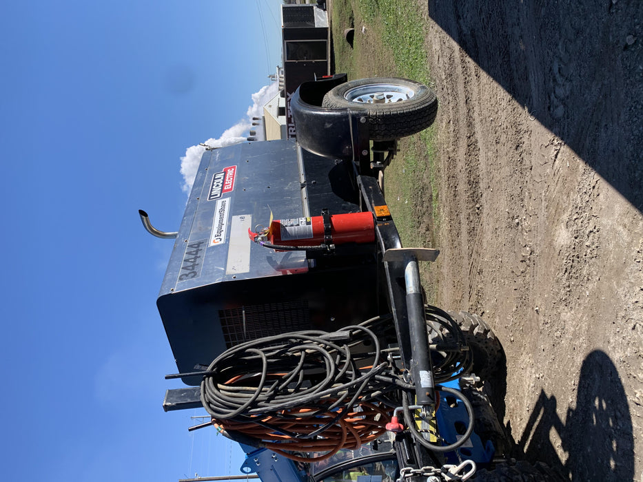 2019 Lincoln Vantage 322 Welder Ready-Pak 3, Two wheel trailer, Fender and Light kit, Cable Rack