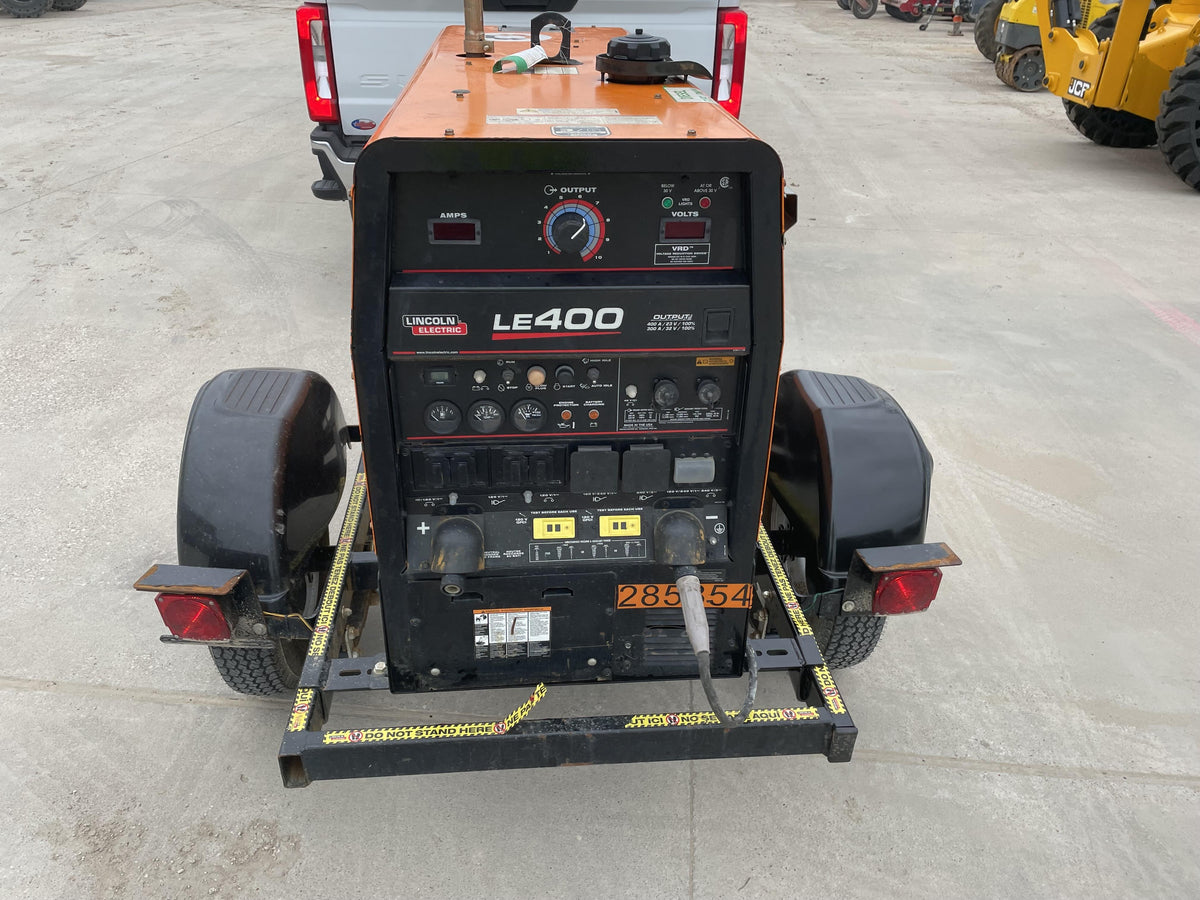 2022 Lincoln Electric LE400 Kubota V1505, Trlr, Cable Rack, Light Kit, ES Decals, T3