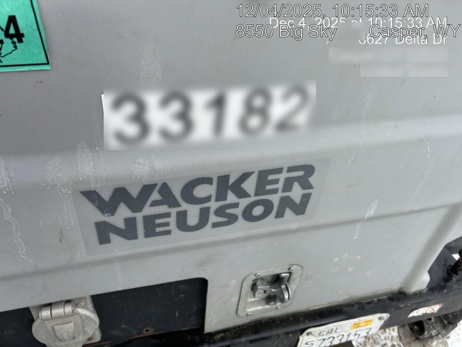 2019 Wacker Neuson LTV6L-MH Wacker Neuson LTV6L Mobile Light Tower w/Fuel Level Sensor Installed