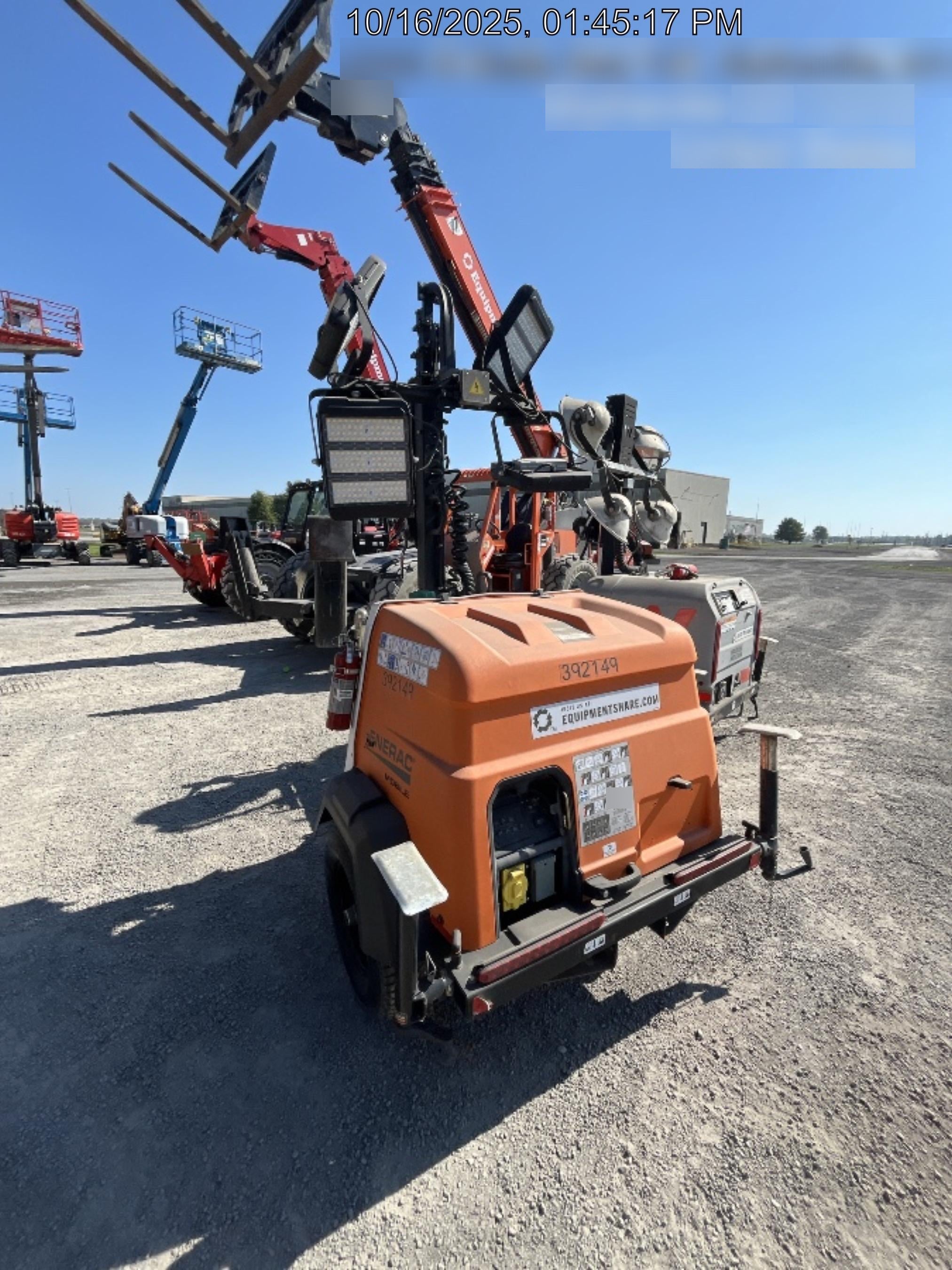 2024 Generac MLT2 Diesel, Flex Switch 120V Input, Powerzone Controller, 
(4) 320W LED Lights, 4kW Generator, 39.9 Gal Fuel Tank, 2" Ball, T3