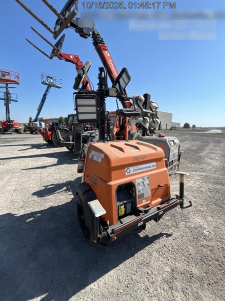2024 Generac MLT2 Diesel, Flex Switch 120V Input, Powerzone Controller, 
(4) 320W LED Lights, 4kW Generator, 39.9 Gal Fuel Tank, 2" Ball, T3