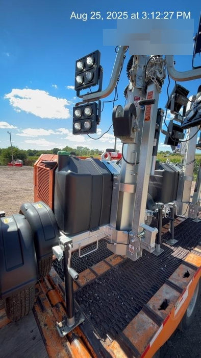 2024 Wanco WLTT-4MM4K Diesel, Deep Sea Controller, Shore Power Plug, Auto Start, (4) 350W LED Floodlights, 4kW Generator, 60 Gal Fuel Tank, 2" Ball, T3