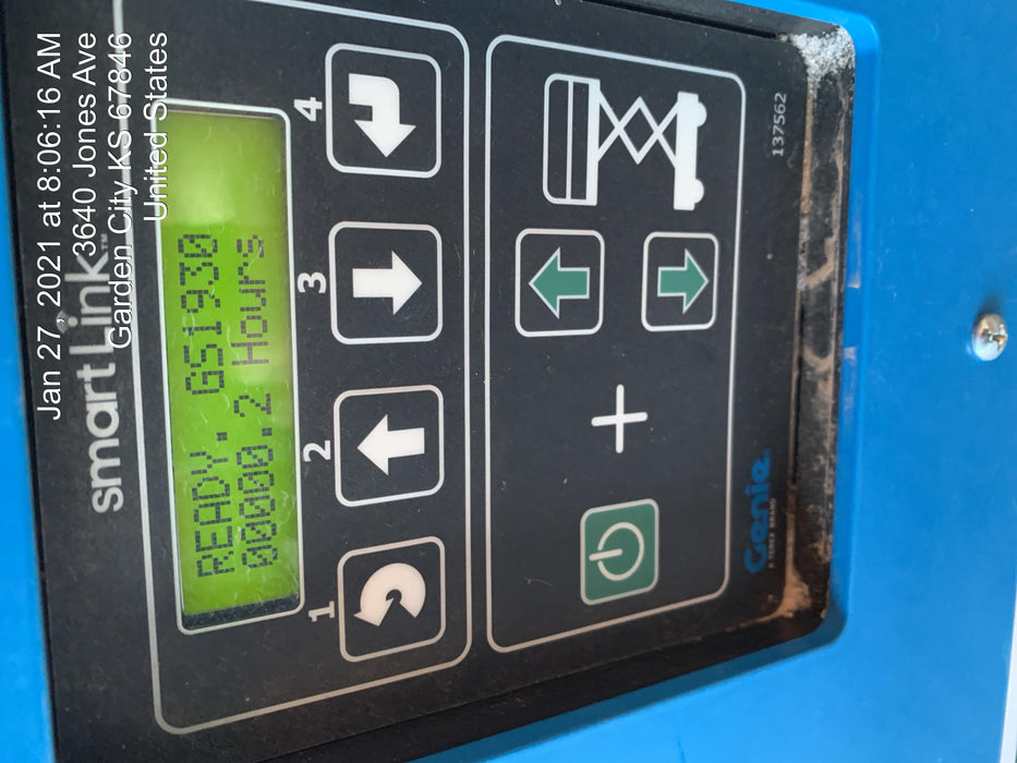 2020 Genie GS-1930 Fixed rails with chain entry gate - Pre A92.20