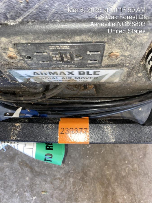 2022 PHOENIX AirMAX Radial Air Mover