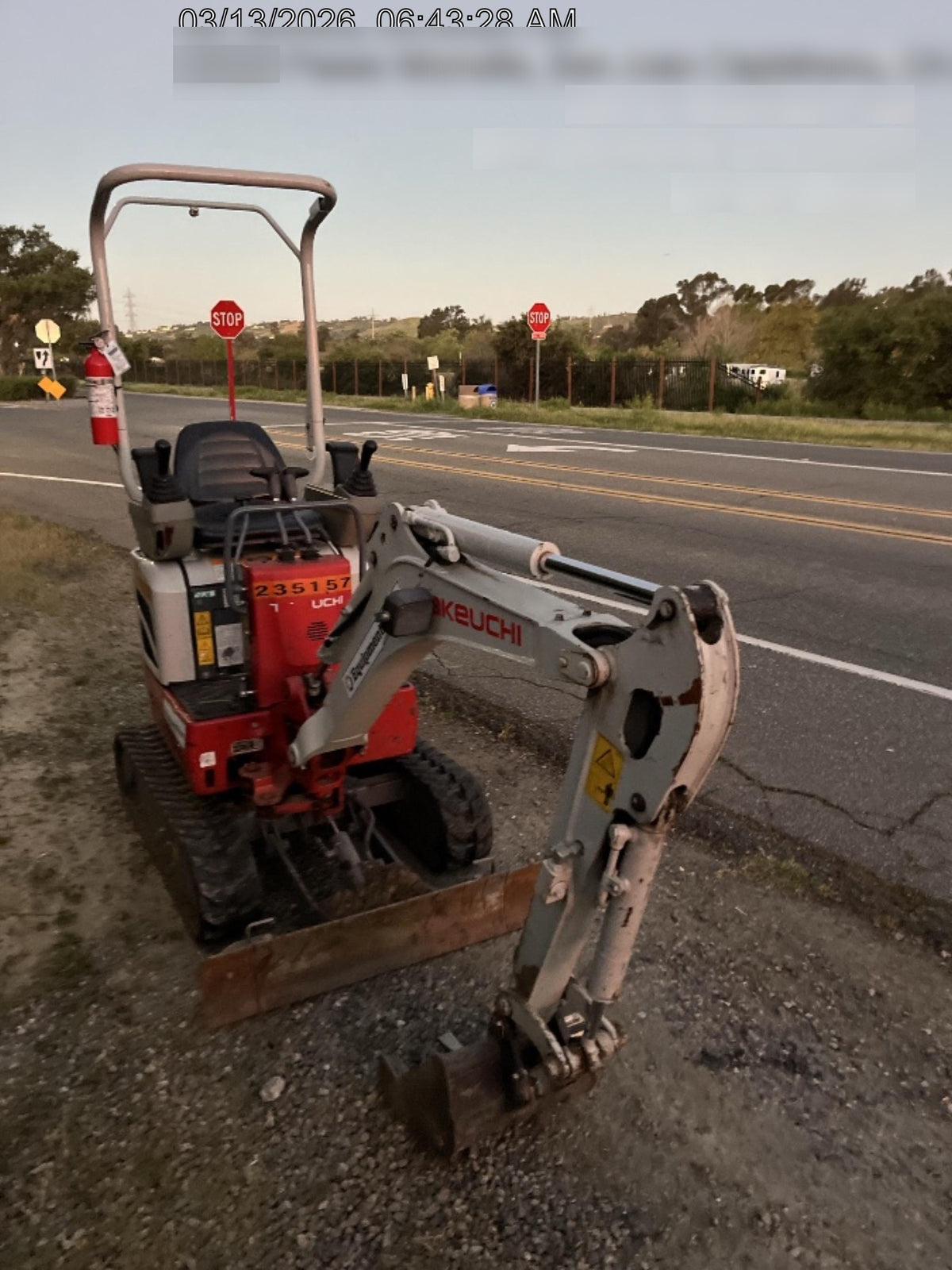 2022 TAKEUCHI TB210R