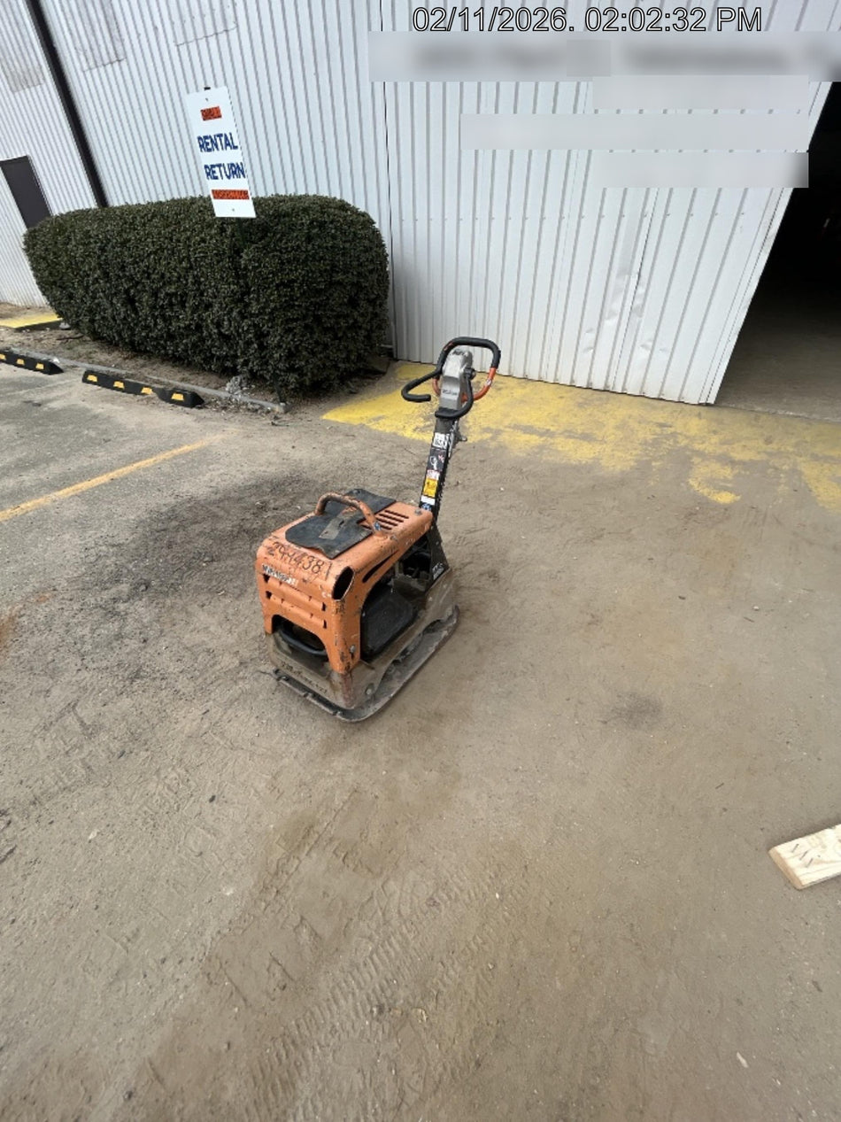 2023 Multiquip MVH158 Honda GX200, 17" Plate, Gas