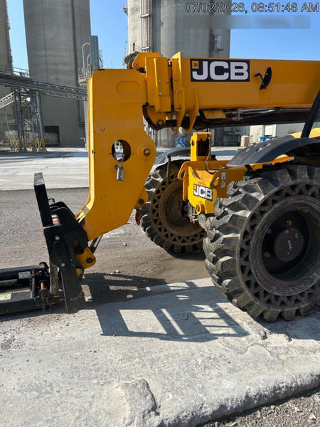 2020 JCB 509-42 Canopy, Solid Tires, Work Lights, Beacon, Aux Hydraulics, Back up Alarm, Lifting Eye, ES Decals